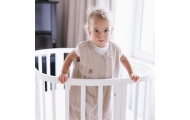 Miegmaišis su kojomis iš muslino, 2,5 TOG, „Malaga“, 1–2 m., smėlio spalvos